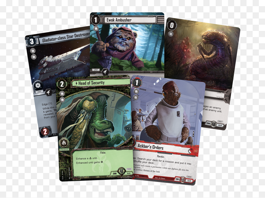 Star Wars Lcg - Action Figure, HD Png Download - star wars title png