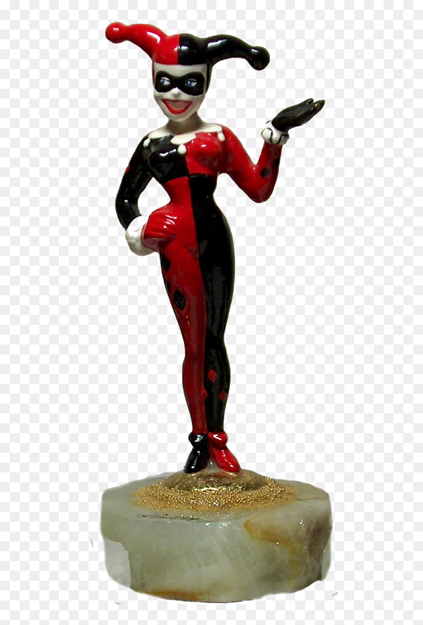 Dc Comics Collectible Harley Quinn Figurine - Figurine, HD Png Download - harley quinn comic png