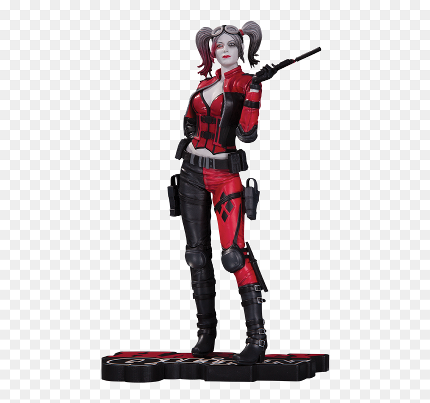 Dc Comics Statue Harley Quinn - Harley Quinn Injustice 2 Cosplay, HD Png Download - harley quinn comic png