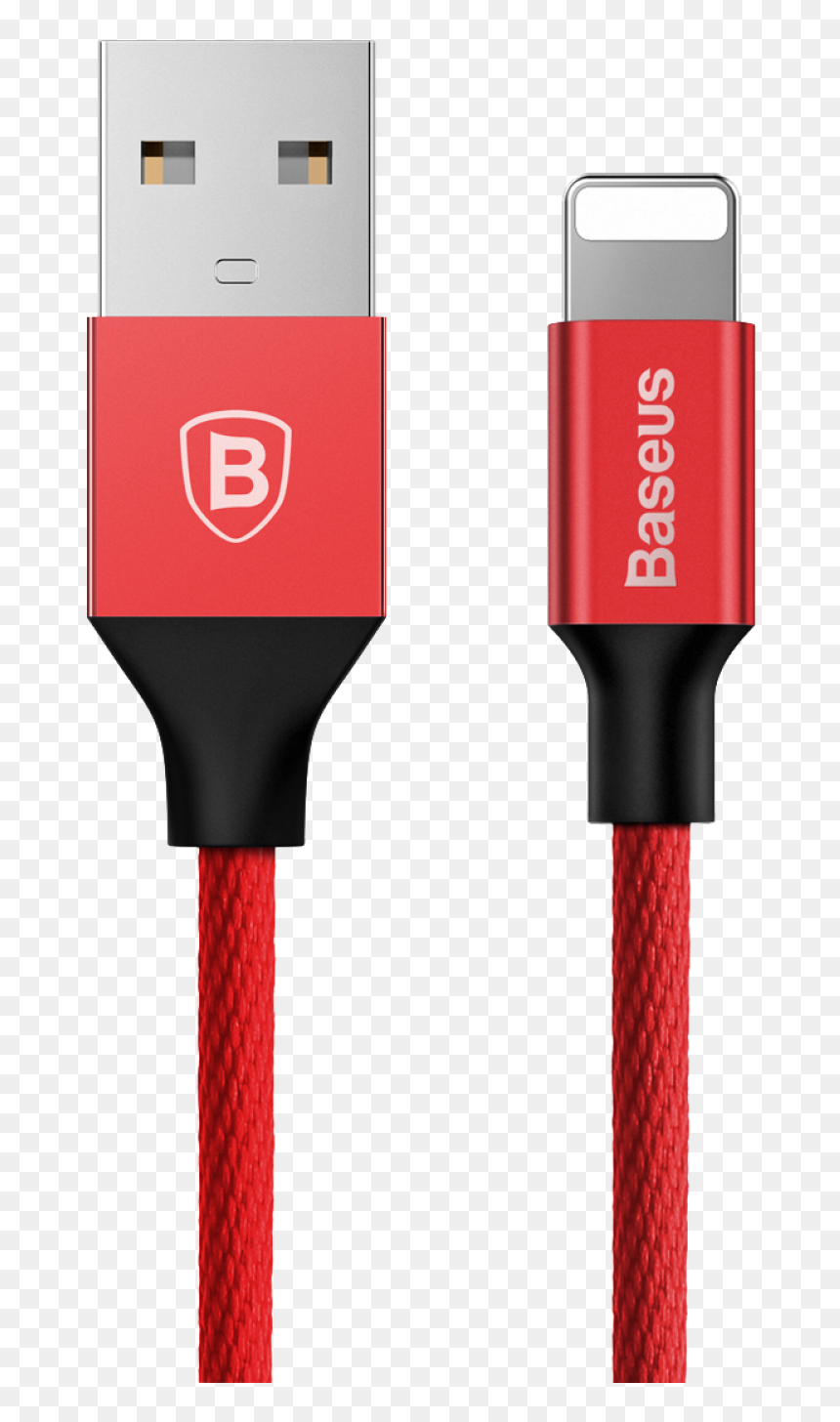 Baseus Yiven Iphone Data Cable, HD Png Download - flash lightning png