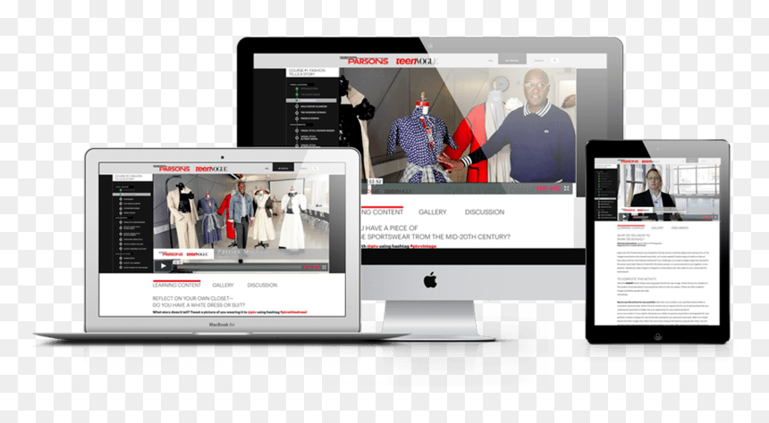 Parsons Teen Vogue - Web Design, HD Png Download - teen vogue logo png