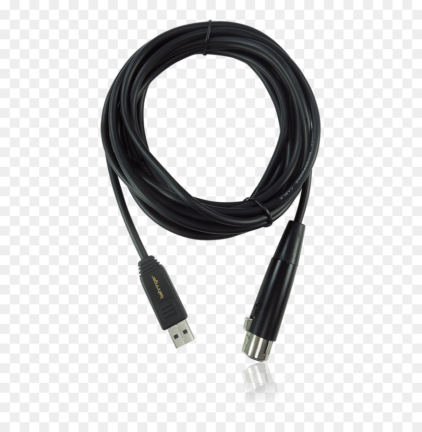 Usb To Headphone Jack, HD Png Download - microphone cord png