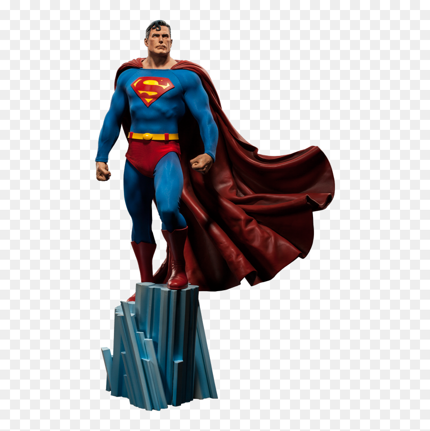 300215 Product Silo - Dc Superman Premium Format Figure, HD Png Download - superman 2013 png