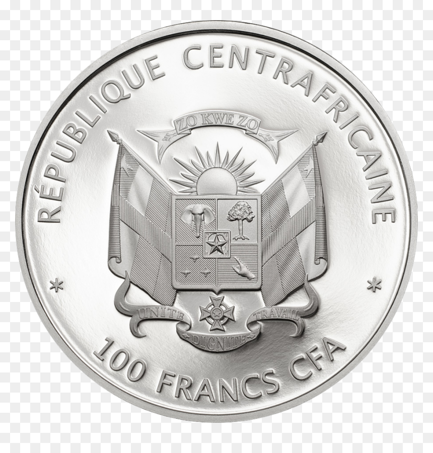 Central African Republic Coins, HD Png Download - superman 2013 png