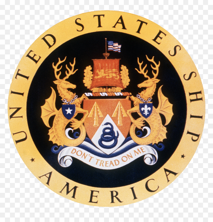 Uss America Insignia 1963 - Uss America, HD Png Download - don't png