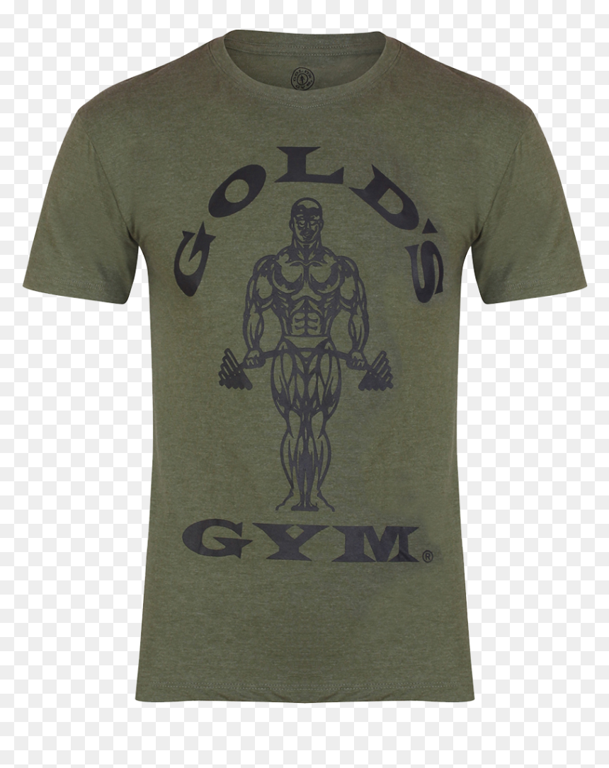 Golds Gym T-shirt Muscle Joe - Black North Face Tee Back, HD Png Download - gold's gym png
