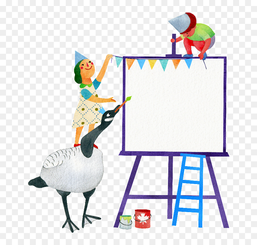 Easel Clipart Blank - Clip Art, HD Png Download - blank chalkboard png