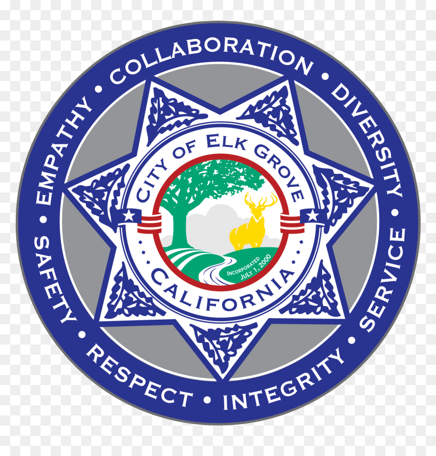 Elk Grove, HD Png Download - cop badge png