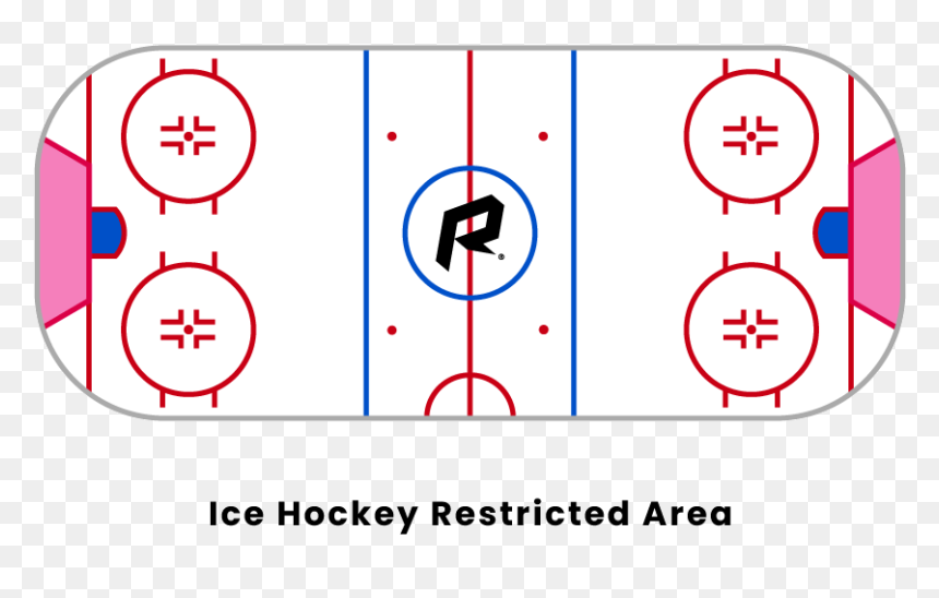 Hash Marks Ice Hockey, HD Png Download - restricted png