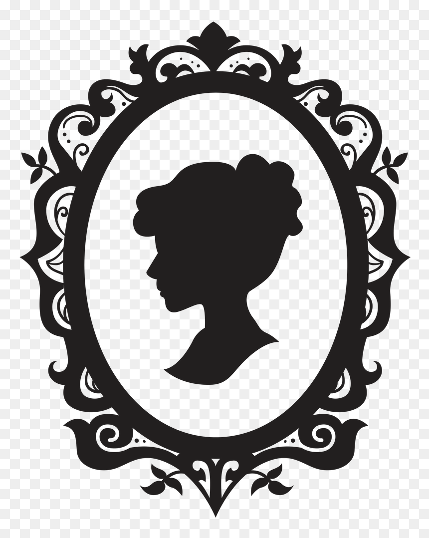 Silhouette Cameo Royalty-free Stock Photography - Woman Silhouette Cameo, HD Png Download - cameo png