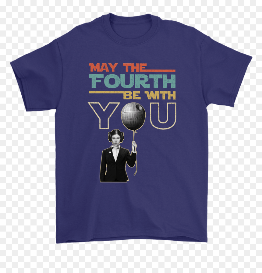 May The Fourth Be With You Princess Leia Star Wars - Cartoon, HD Png Download - may the fourth be with you png
