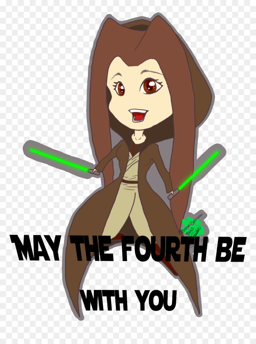 [p] May The Fourth Be With You - Cartoon, HD Png Download - may the fourth be with you png