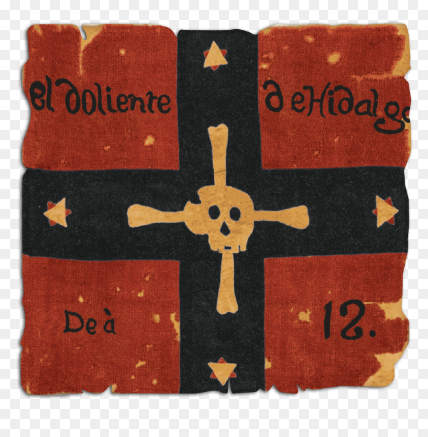 Pelotón De La Muerte - Bandera El Doliente De Hidalgo, HD Png Download - muerte png