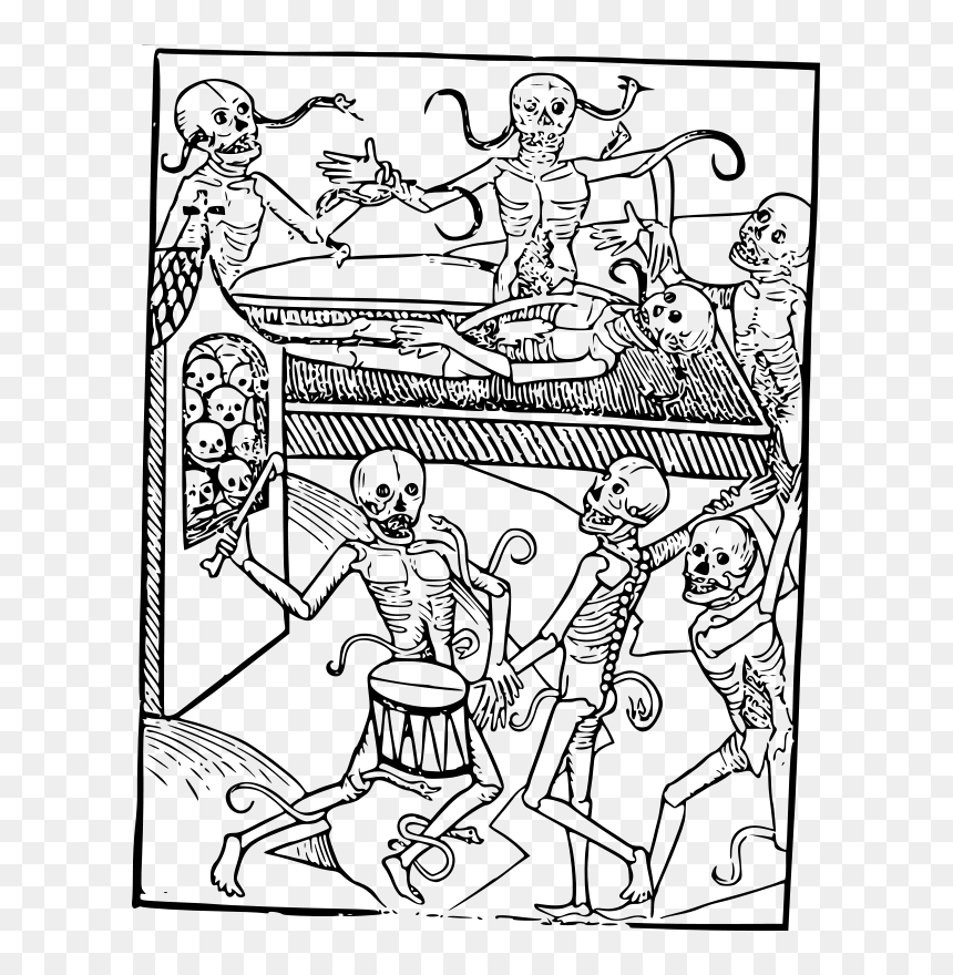 Danza De La Muerte 16 - Totentanz, HD Png Download - muerte png