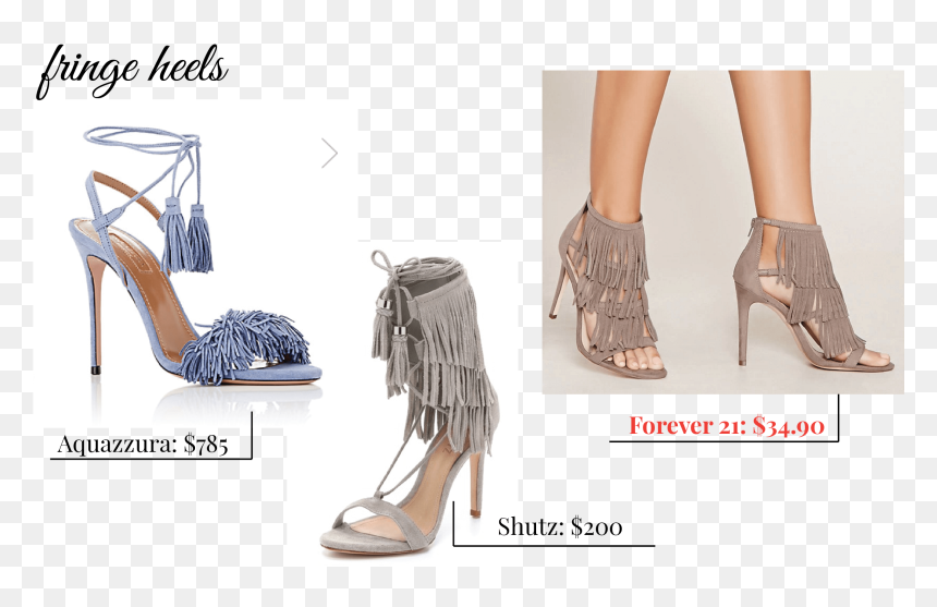 Fringe Is Still “in” In A Big Way - Basic Pump, HD Png Download - fringe png