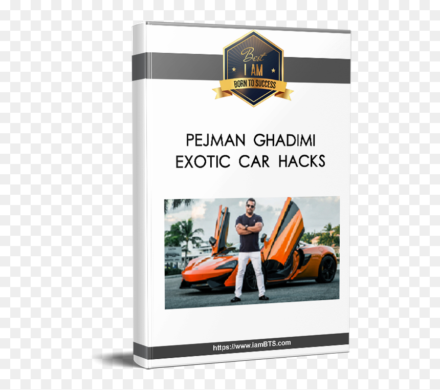 Pejman Ghadimi Exotic Car Hacks - Julien Blanc Transformation Mastery Live, HD Png Download - exotic car png