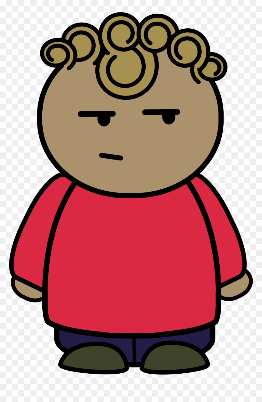 Mix And Match Character Fredo Suspicious Front Clip - Png Character Front, Transparent Png - suspicious png