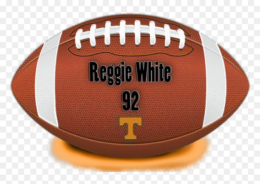 Reggie White Ret Number 92 - Happy Birthday With Football, HD Png Download - reggie png