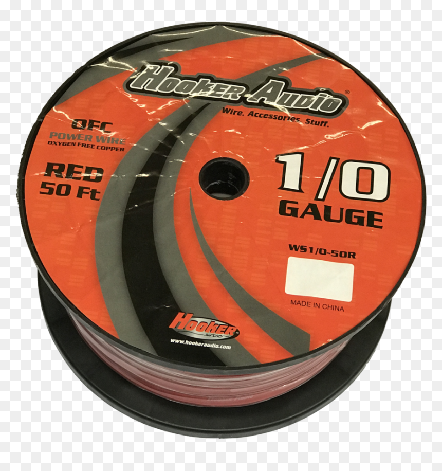 1/0 Gauge Power/ground Wire Ofc And Real Awg Hooker - Wire, HD Png Download - hooker png