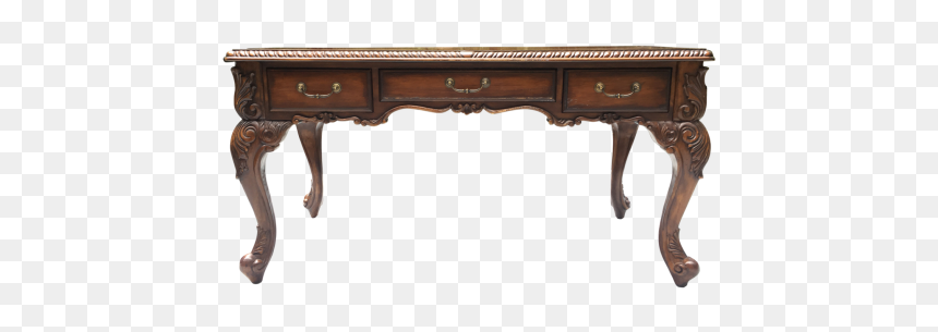 Wood Desk Png - Seven Seas By Hooker Furniture Carved Wooden Desk, Transparent Png - hooker png