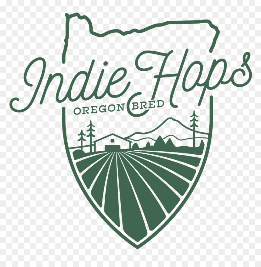 Indie Hops Badge Logo - Simple Rose Window, HD Png Download - indie png