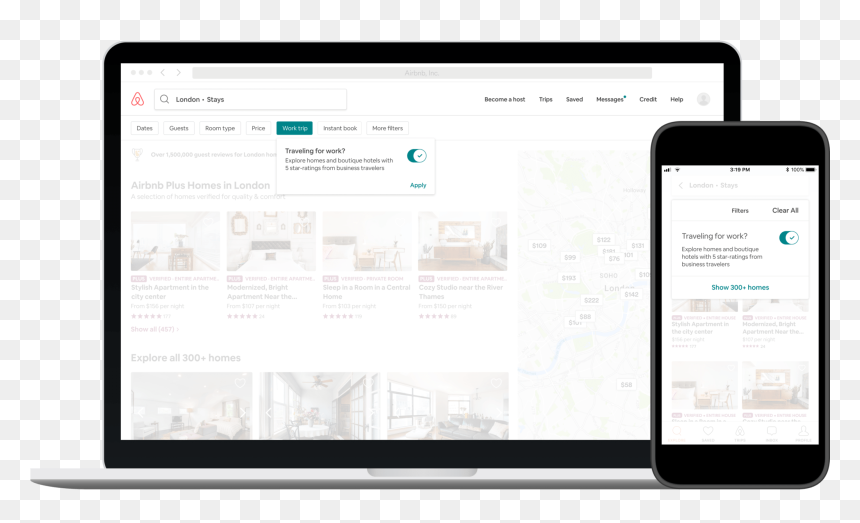 Airbnb Trips, HD Png Download - techcrunch png