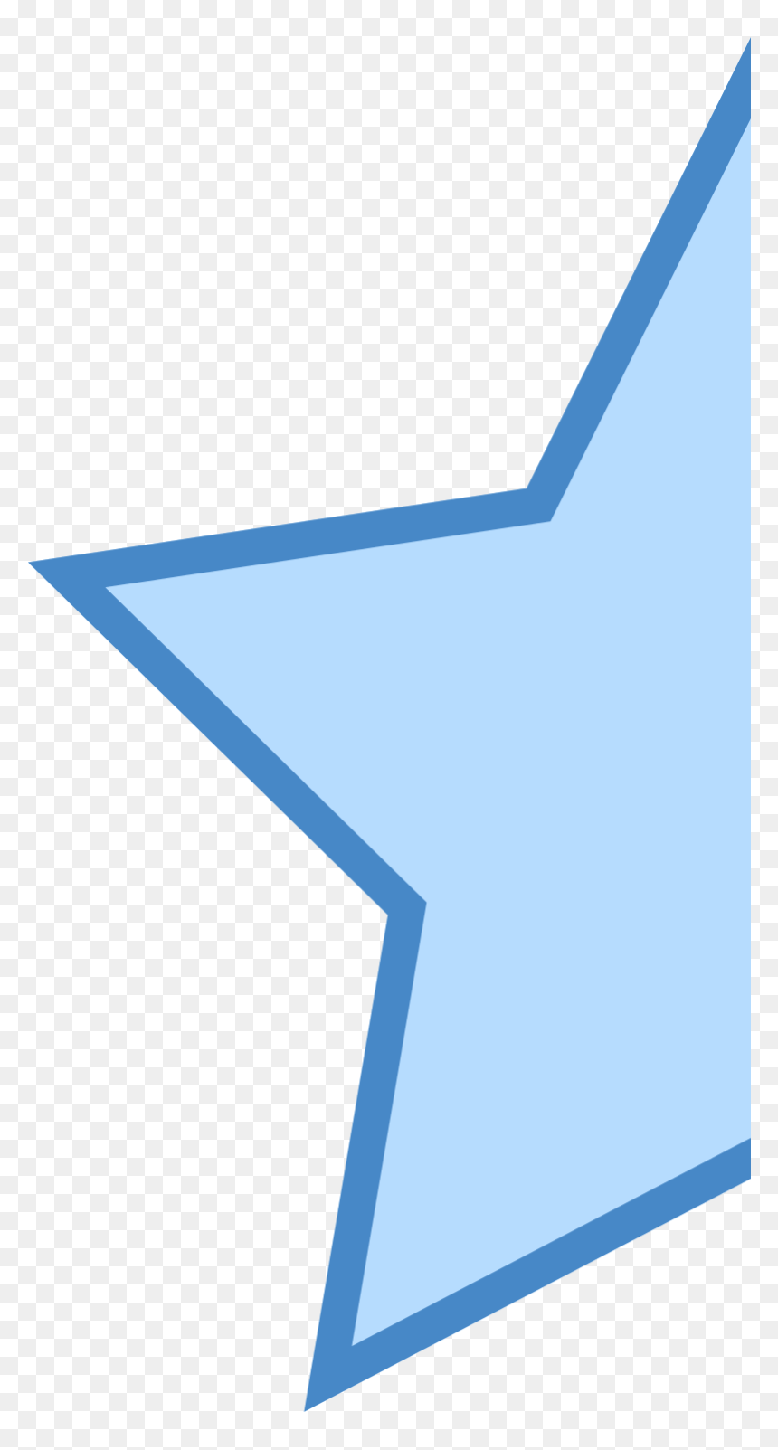 Computer Icons Clip Art Transprent Png - Icon, Transparent Png - half star png