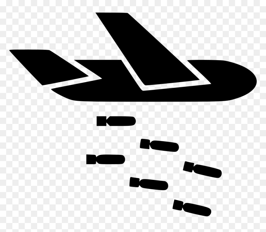 Plane Dropping Missiles - Portable Network Graphics, HD Png Download - missiles png