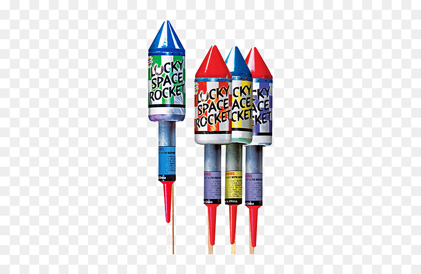 Bottle Rocket Lucky Space Rocket, HD Png Download - missiles png