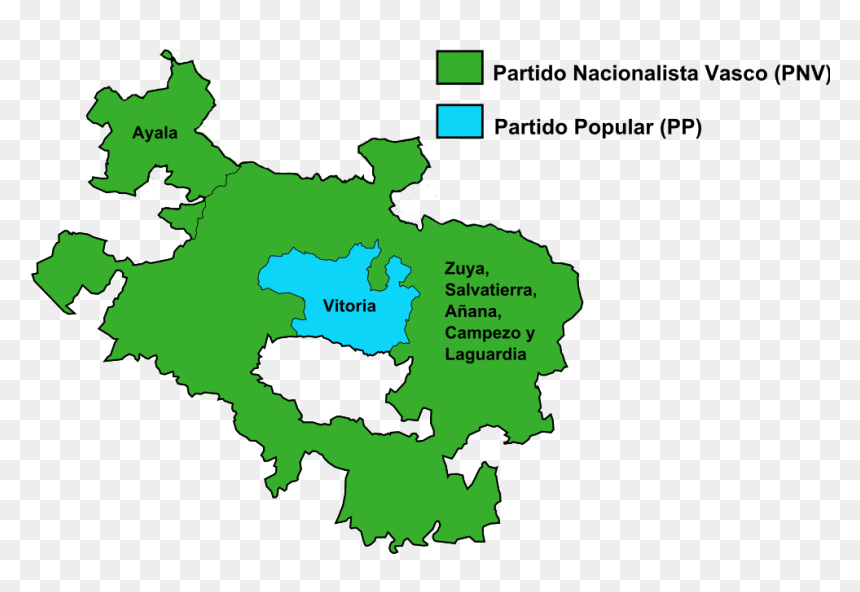 Mapa De Resultados Por Circunscripción Jj - Basque Country Png, Transparent Png - gg png