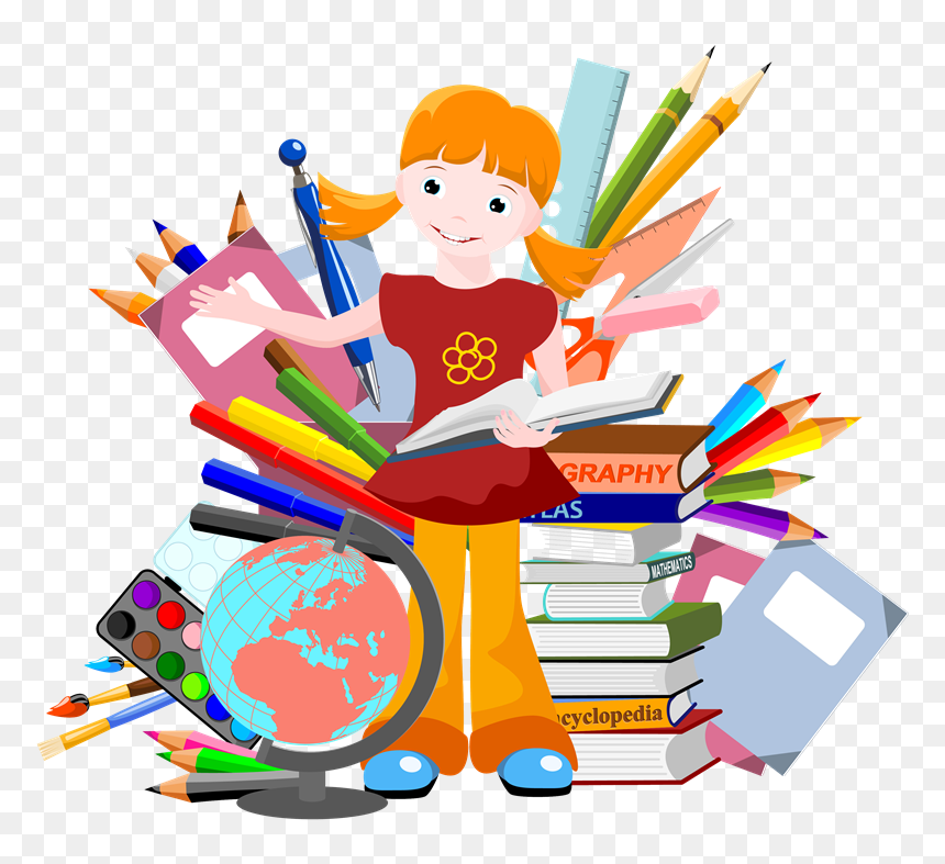 Thumb Image - Art Work In School, HD Png Download - estudiantes png
