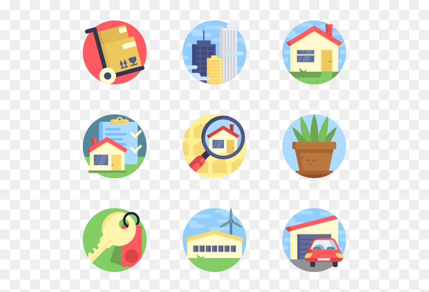Digital Marketing Icons Vector, HD Png Download - circular png