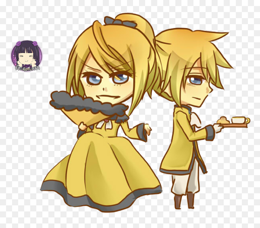 Daughter Of Evil Kaito And Rin, HD Png Download - rin png