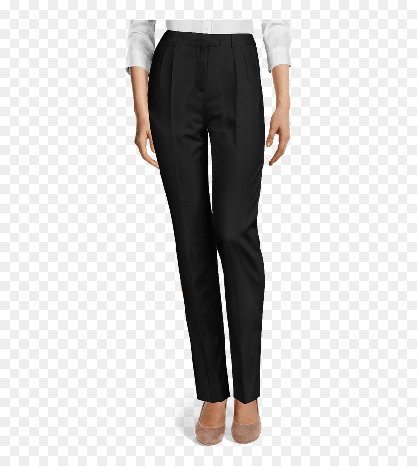 High Waisted Red Wool Pants, HD Png Download - black man in suit png