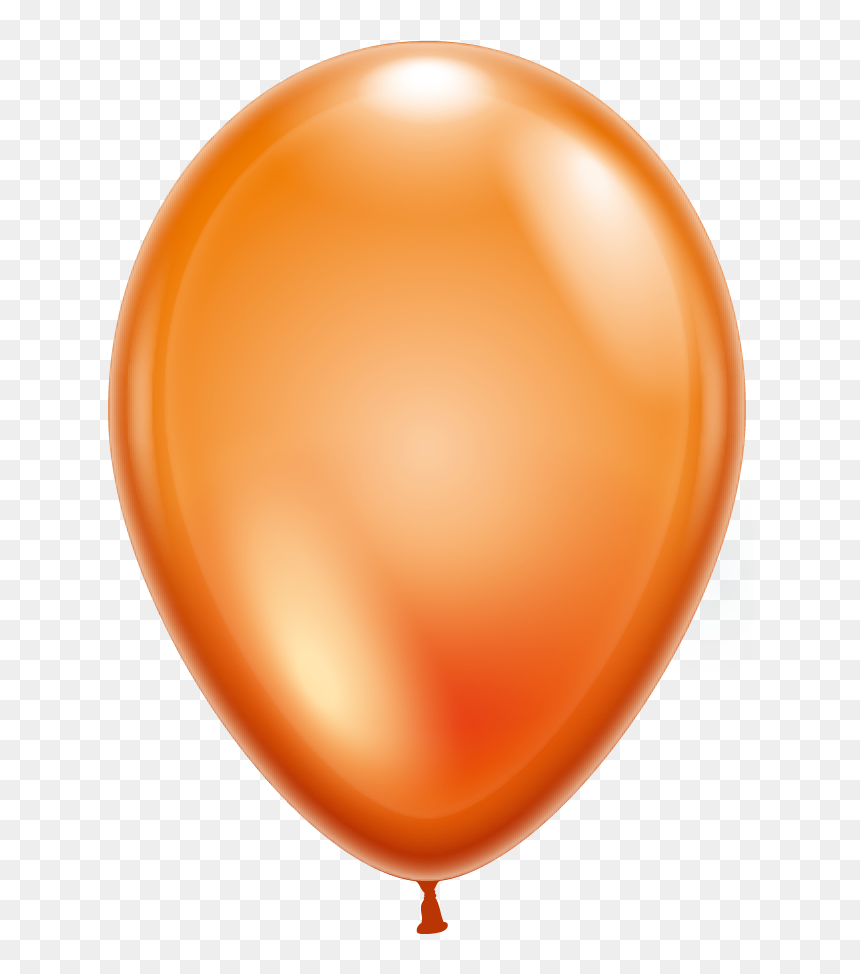 Balloon, HD Png Download - orange balloons png