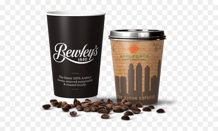 Printed Paper Cups Png, Transparent Png - paper cup png
