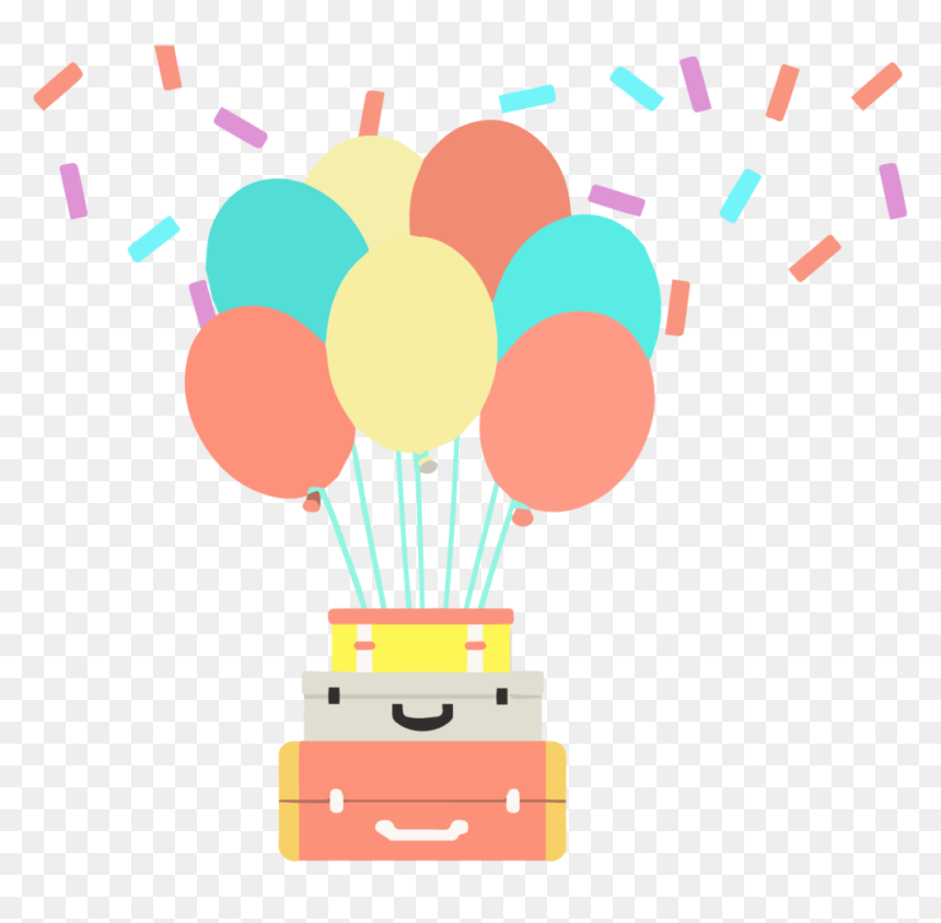 Hot Air Balloon, HD Png Download - orange balloons png
