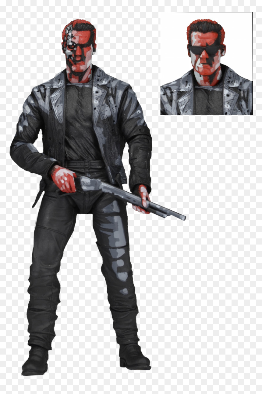 T 800 Action Figure, HD Png Download - the terminator png