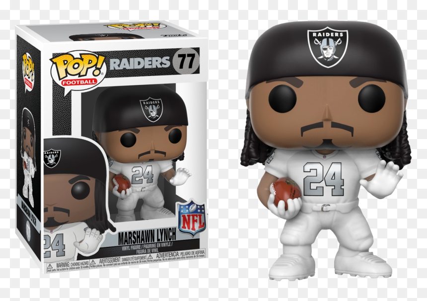 Marshawn Lynch Funko Pop, HD Png Download - le'veon bell png
