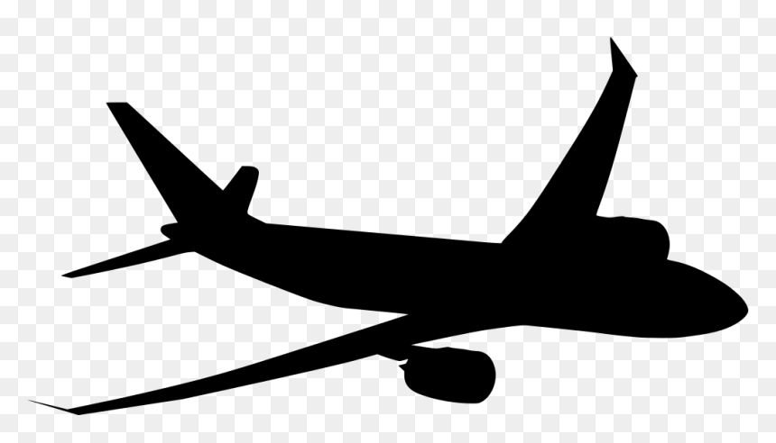 Icon Pesawat Terbang Png, Transparent Png - airliner png