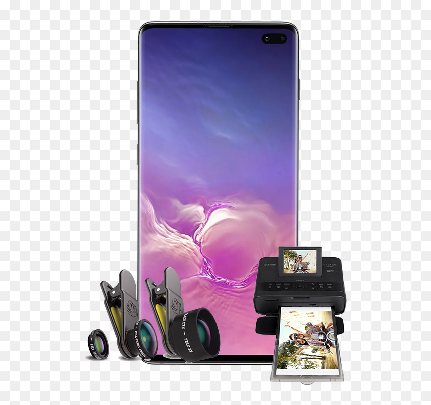Canon Selphy Cp1300 Black, HD Png Download - galaxy phone png