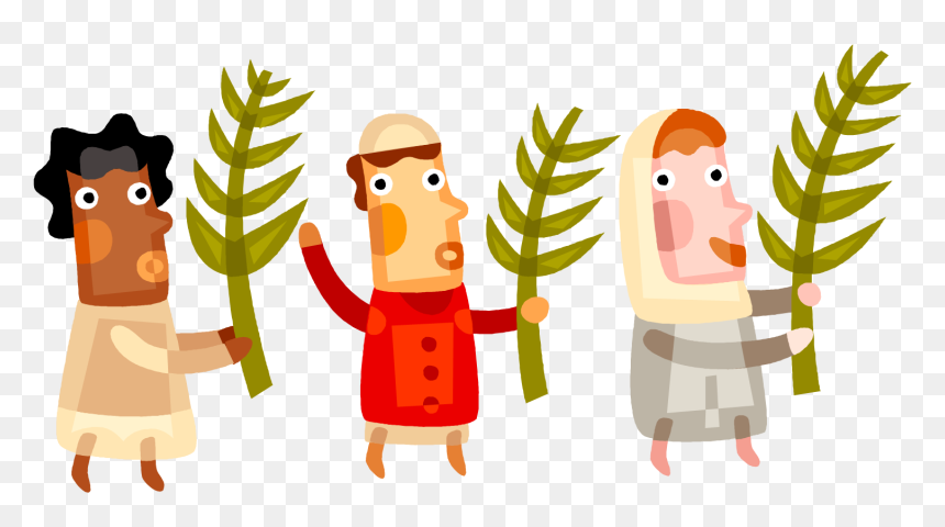 Palm Sunday Kids, HD Png Download - palm sunday png