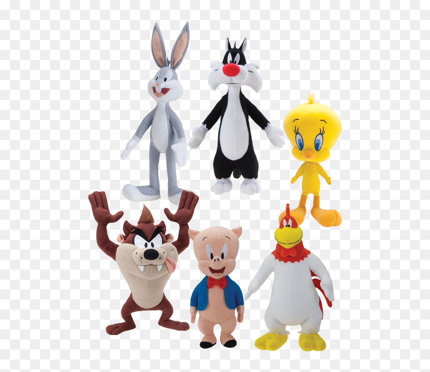 Looney Tunes All Stuffed Animals, HD Png Download - stuffed animals png