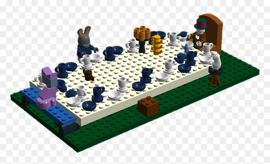 Toy Block, HD Png Download - alice in wonderland mad hatter png