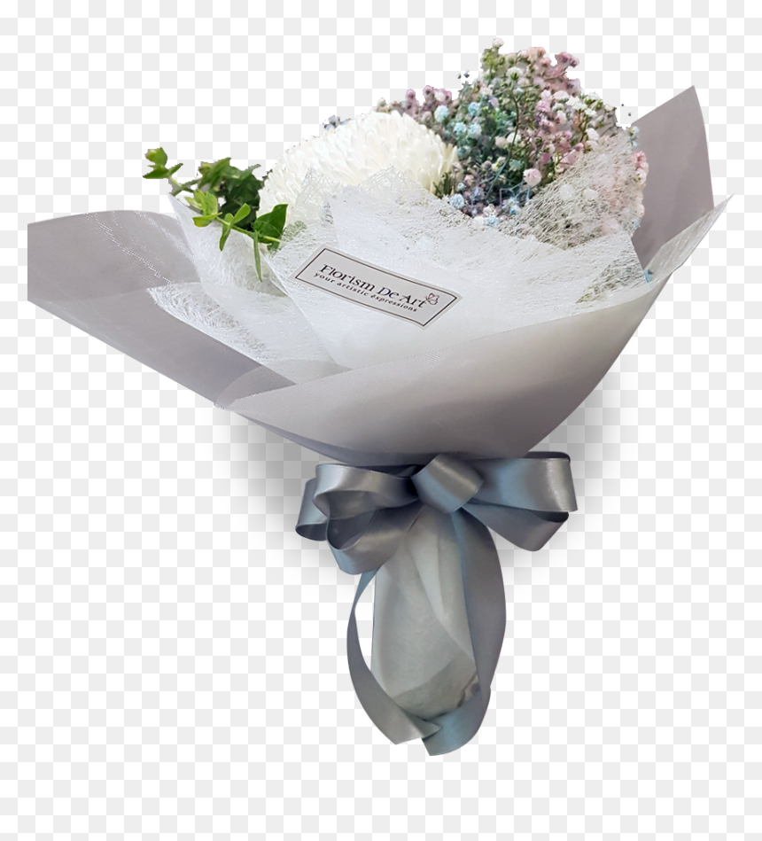 Bouquet, HD Png Download - babys breath png