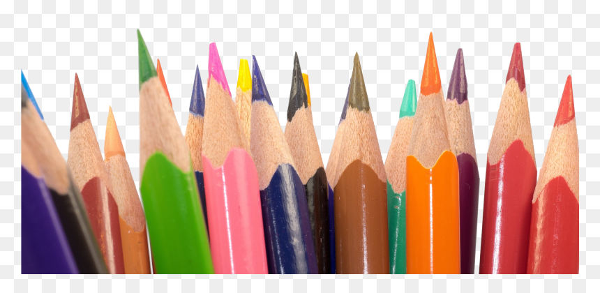 Colour Pencils, HD Png Download - color pencil png