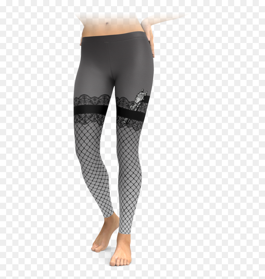 Leggings, HD Png Download - fish net png