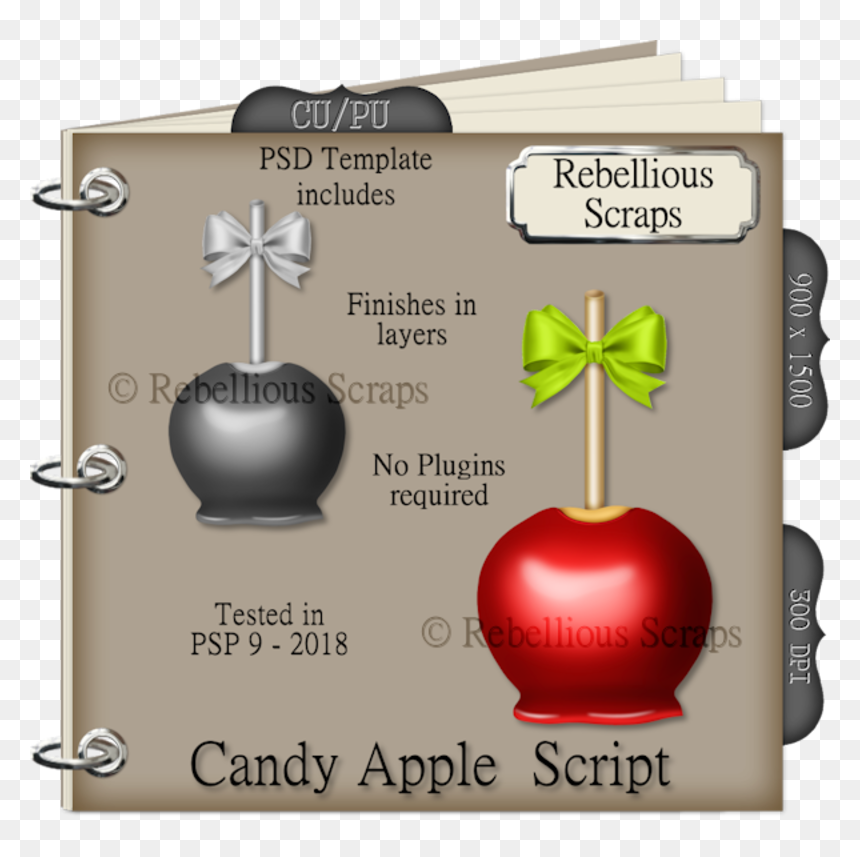 Psp9 Scripts Bomb, HD Png Download - candy apple png