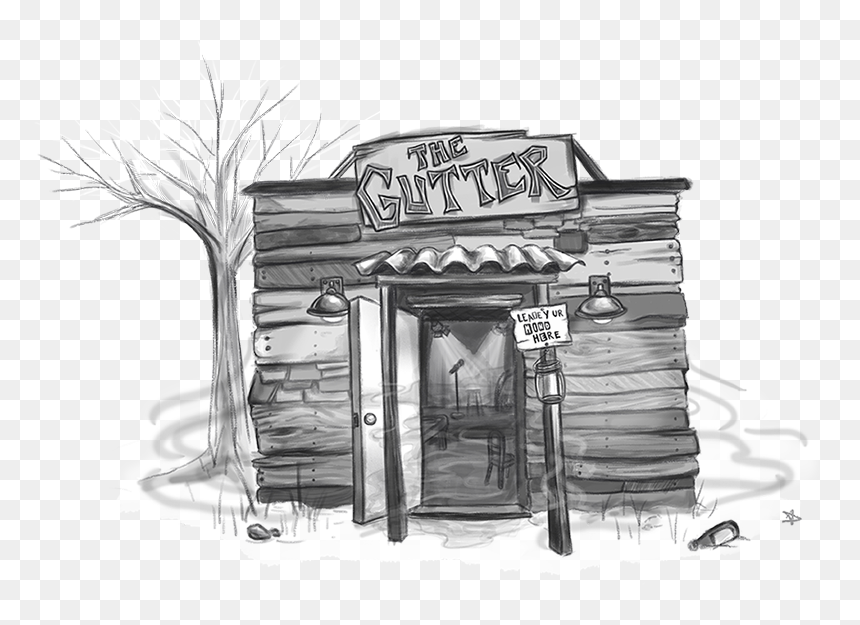 The Gutter - Sketch, HD Png Download - juggalo png