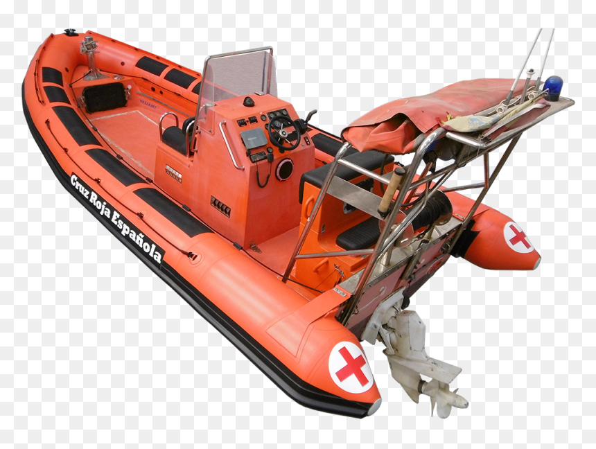 Rigid-hulled Inflatable Boat, HD Png Download - lifeboat png